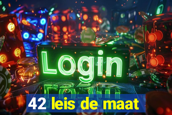 42 leis de maat